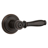 Kwikset Signature Series 730ADL 11P Privacy Door Lever, Thumbturn Lock, Venetian Bronze, Knob Handle, Zinc, Residential